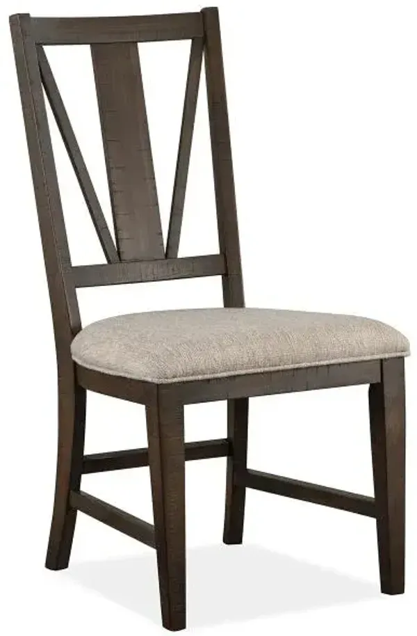 Westley Falls Dining Side Chair w/ Upholstered Seat