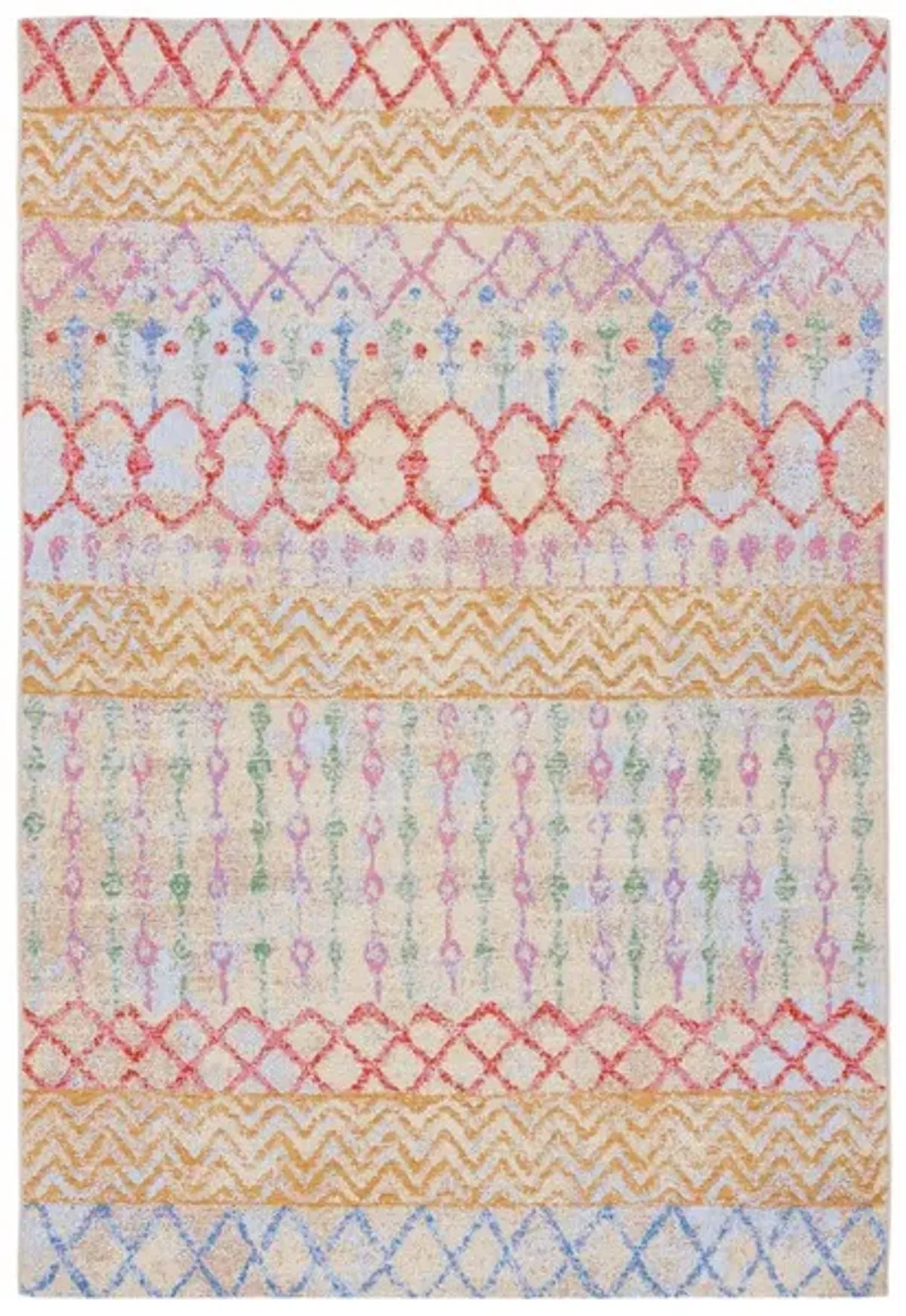 SUMMER 497 Multi 8'-0' x 10'-5' Large Rectangle Rug