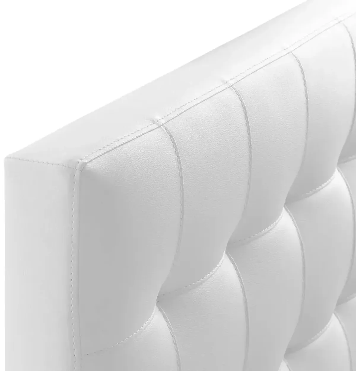 Lily Twin Upholstered Vinyl Headboard