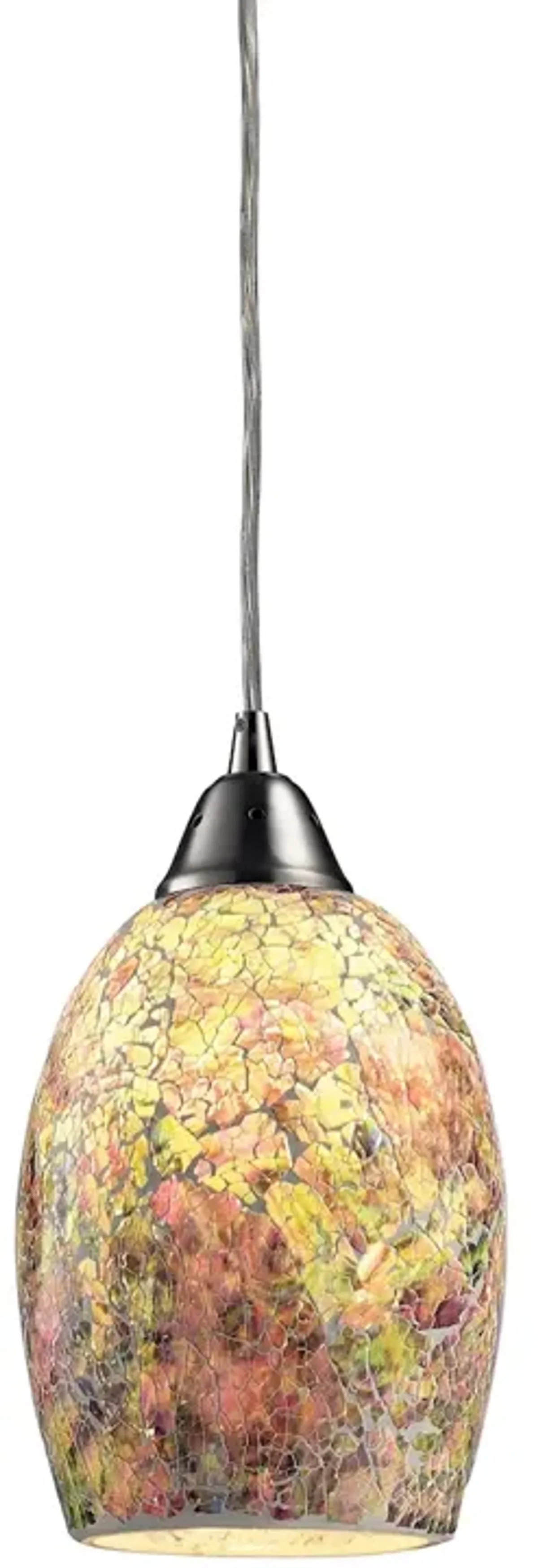 Avalon 5" Wide 1-Light Mini Pendant - Satin Nickel