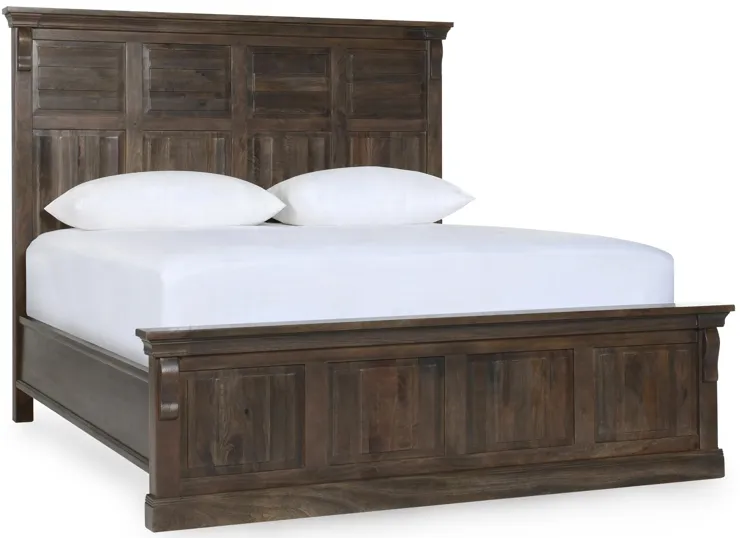 Adelaide Wood Eastern King Bed Cocoa Brown