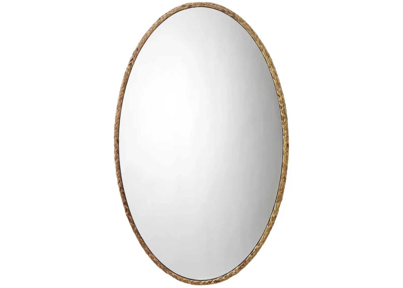 Sparrow Braided Oval Mirror