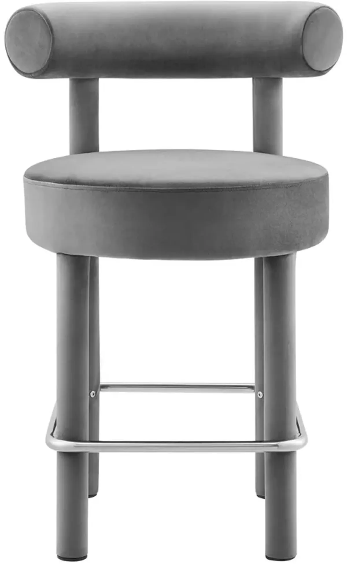 Toulouse Performance Velvet Counter Stool