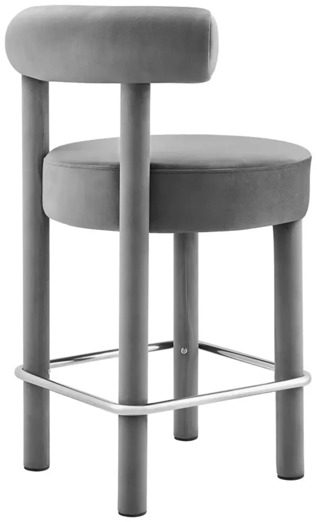 Toulouse Performance Velvet Counter Stool