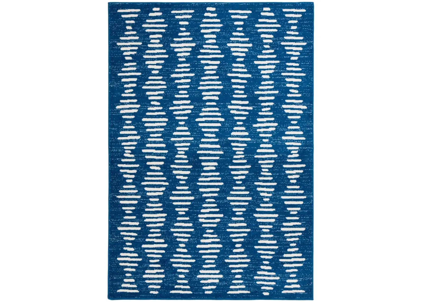 TULUM 644 NAVY  3' x 5' Small Rectangle Rug