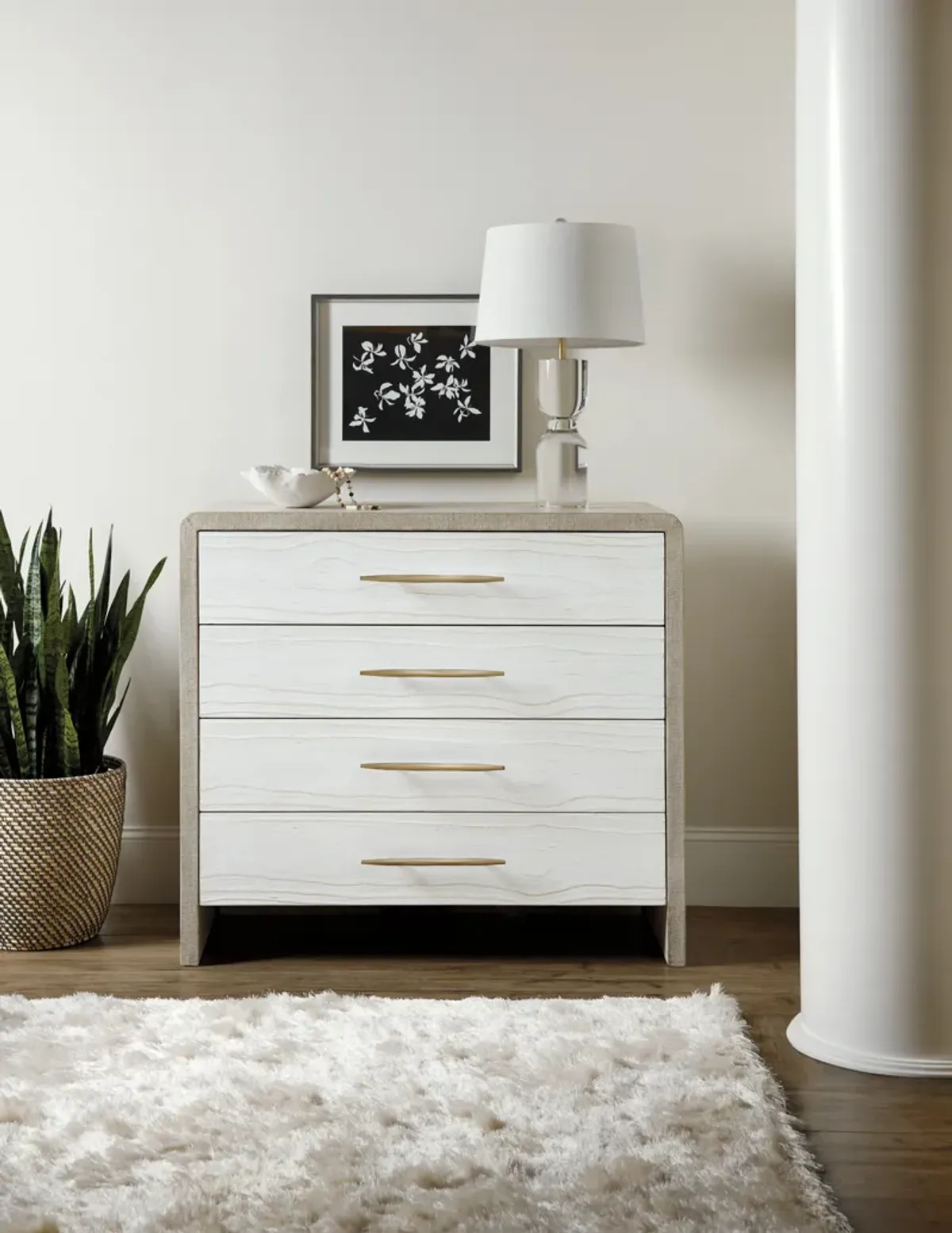 Cascade Four-Drawer Bachelor Chest