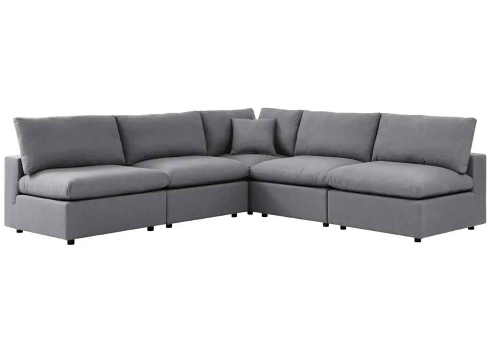 Commix 5-Piece Sunbrella� Outdoor Patio Sectional Sofa