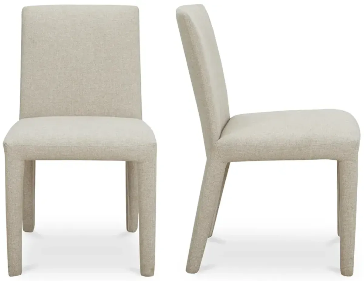 Monte Dining Chair Beige - Set Of Two