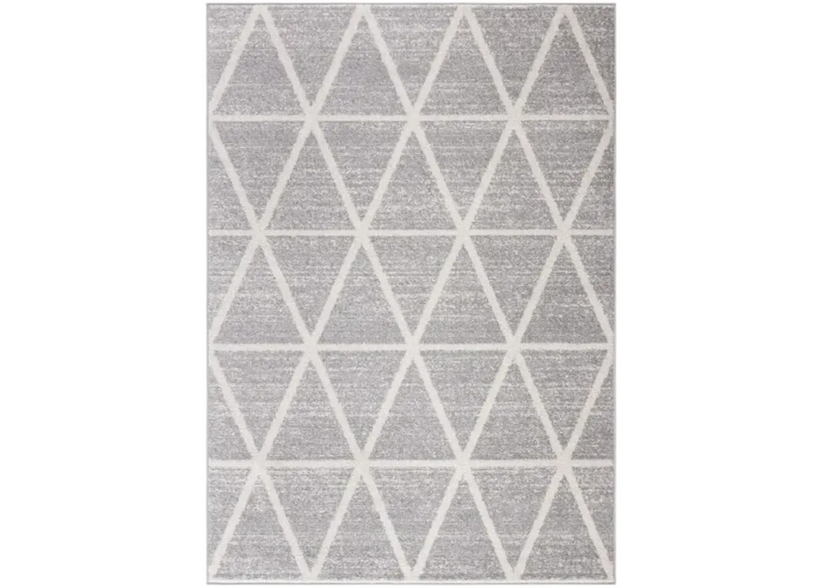 ADIRONDACK Contemporary Grey / Ivory 2'-6" X 8' Powerloomed Rug