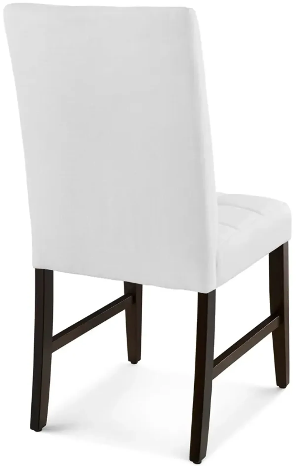 Promulgate Biscuit Tufted Upholstered Fabric Dining Chair Set of 2