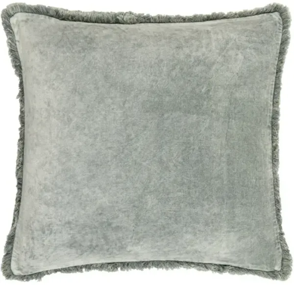 Washed Cotton Velvet 20"H x 20"W Pillow Kit