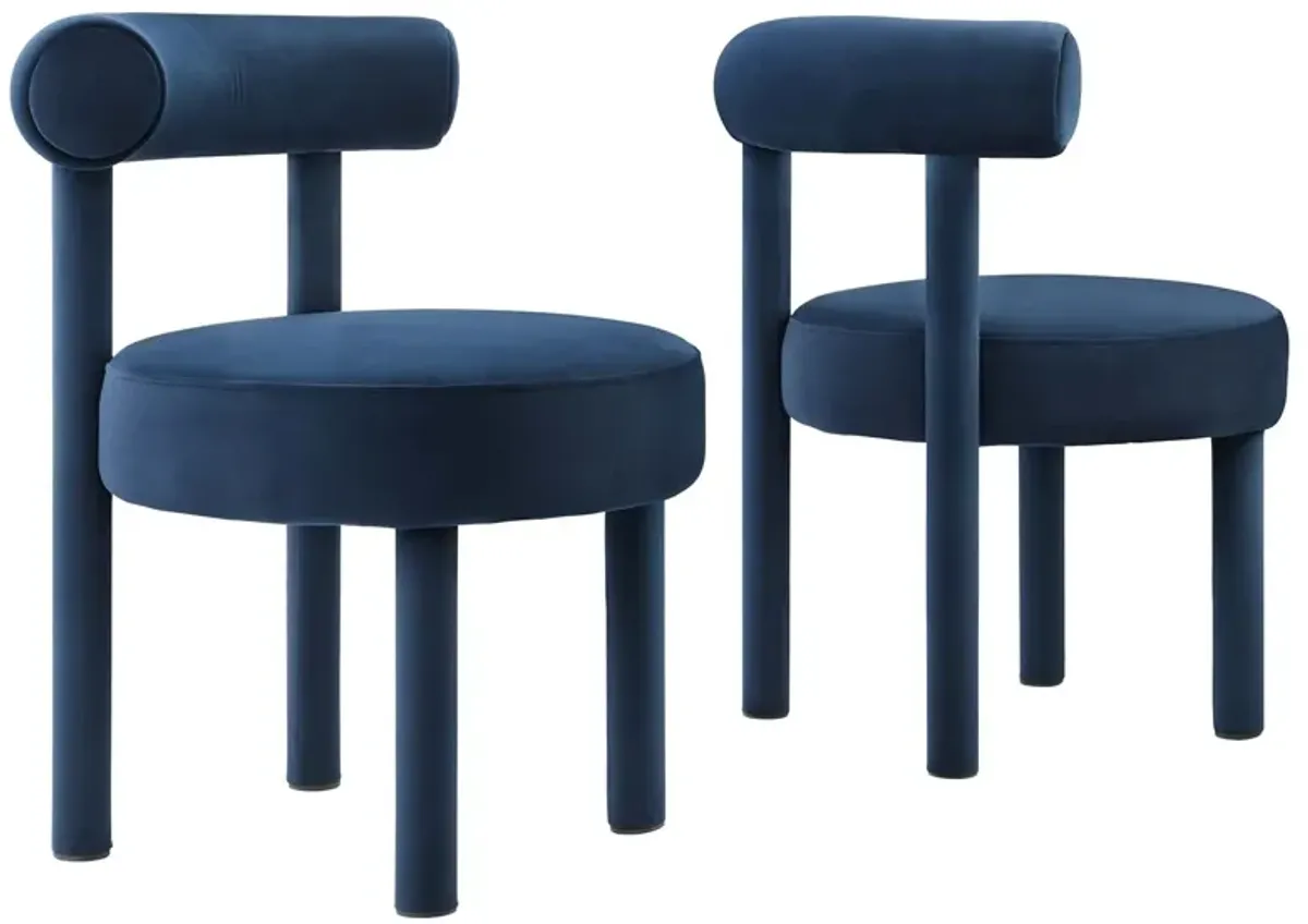 Toulouse Performance Velvet Dining Chair - Set of 2