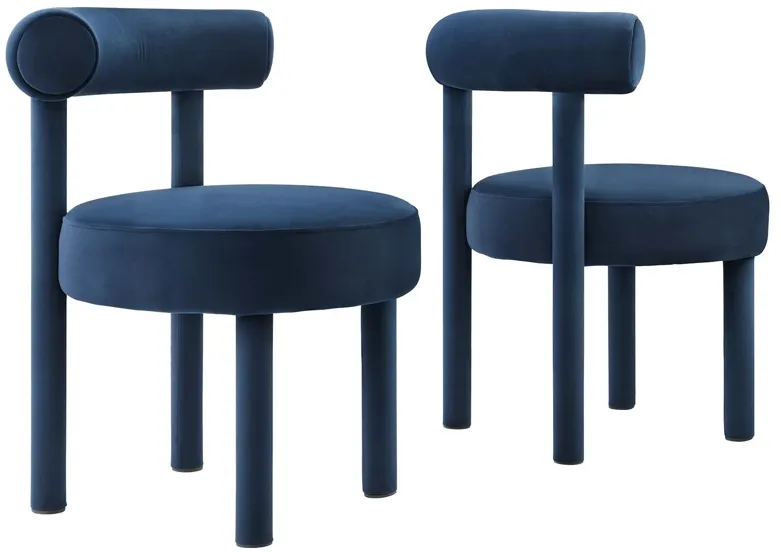 Toulouse Performance Velvet Dining Chair - Set of 2