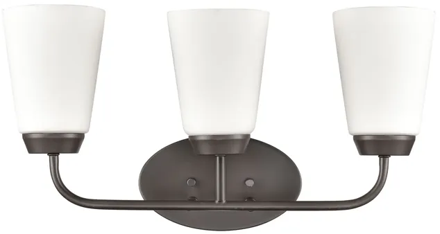 Winslow 20" Wide 3-Light Vanity Light - Oil Rubbed Bronze