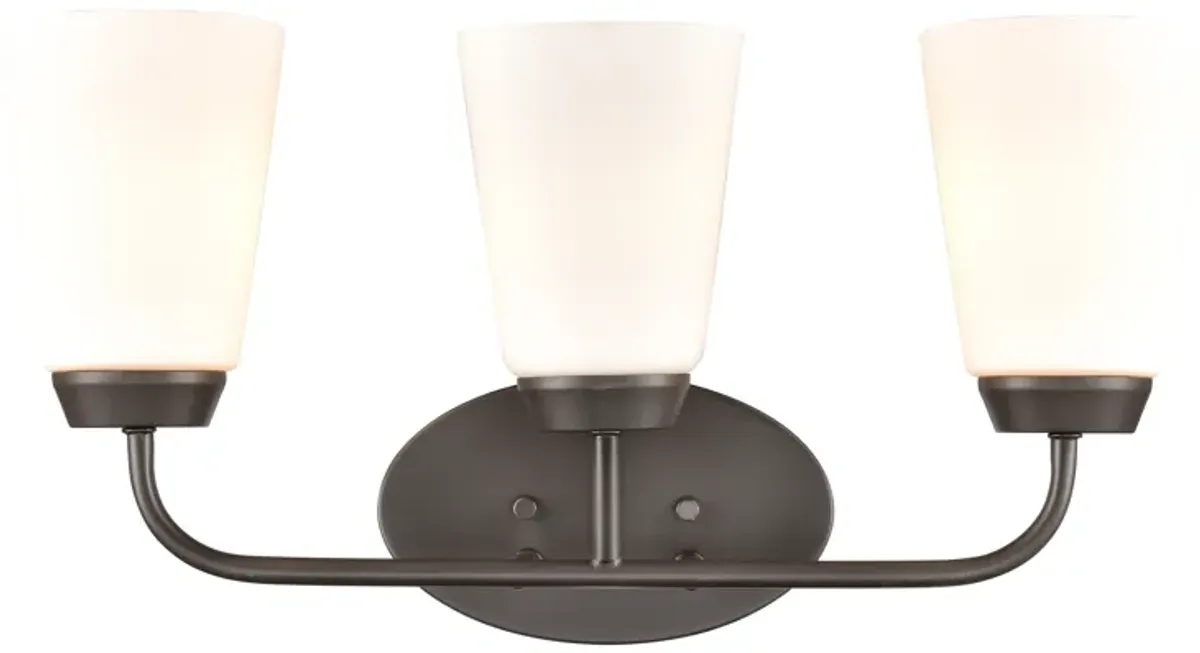 Winslow 20" Wide 3-Light Vanity Light - Oil Rubbed Bronze