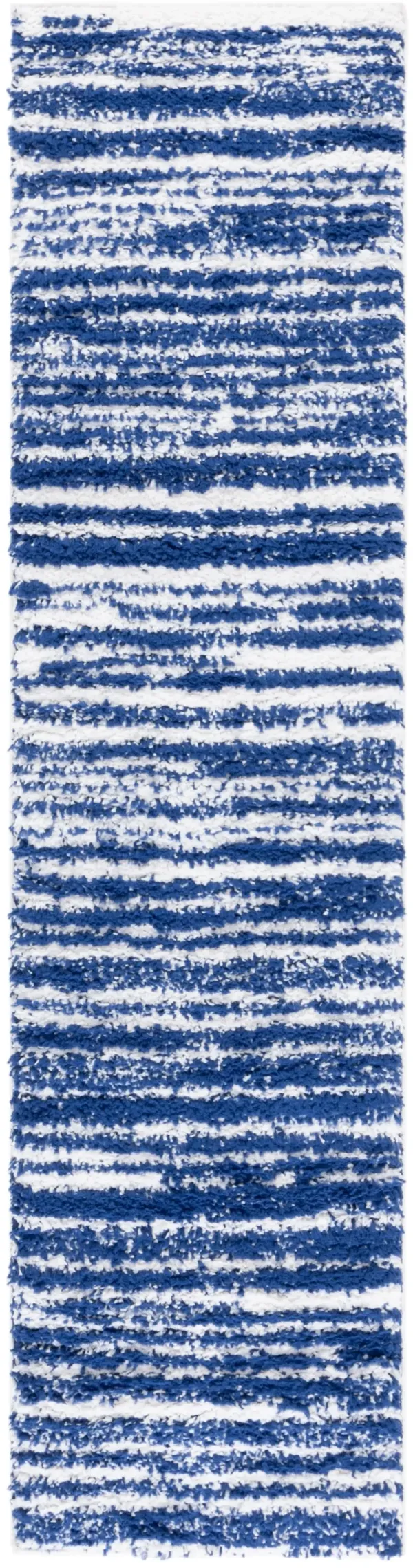 RUMI SHAG 110 NAVY  2'-2' x 8' Runner Rug