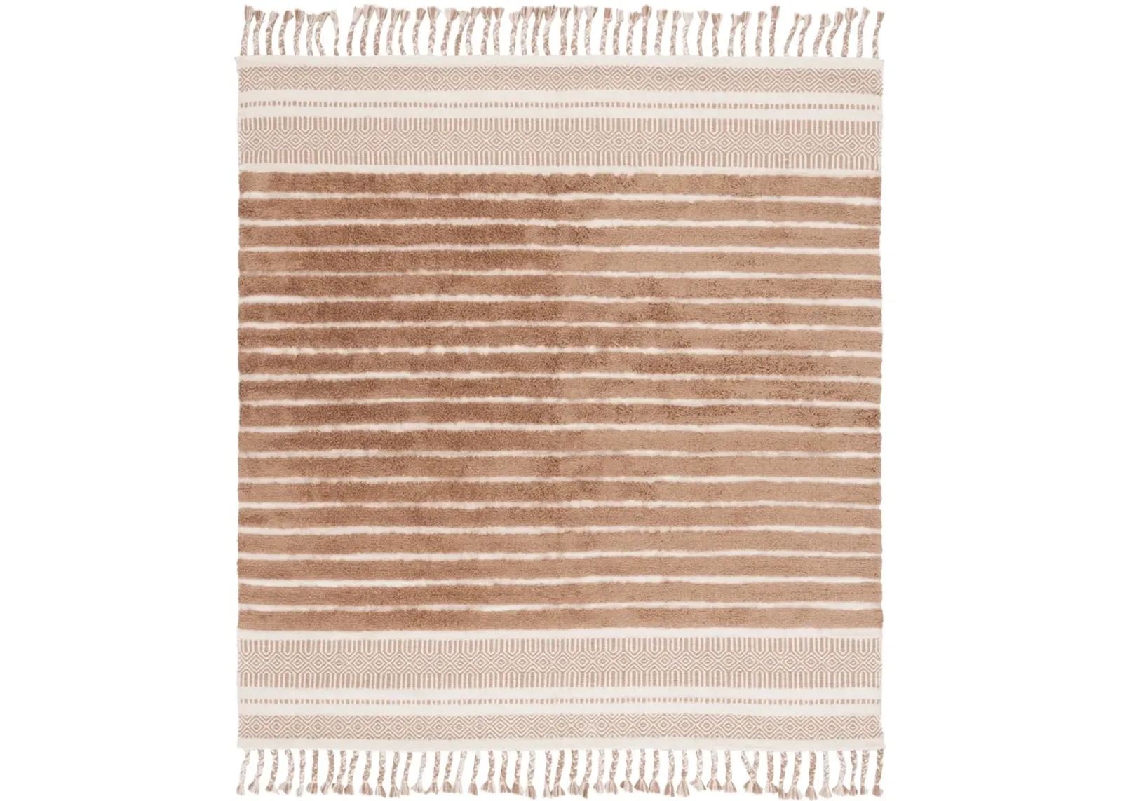 KILIM COLLECTION 401 NATURAL  6' x 6' Square Square Rug