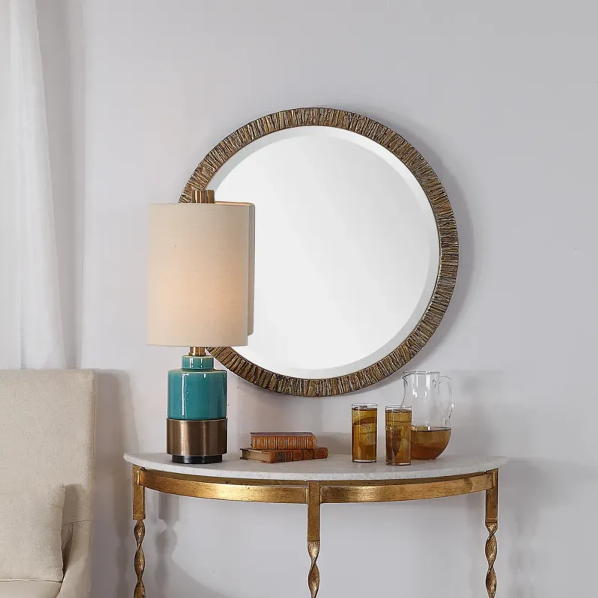 Wayde Round Mirror