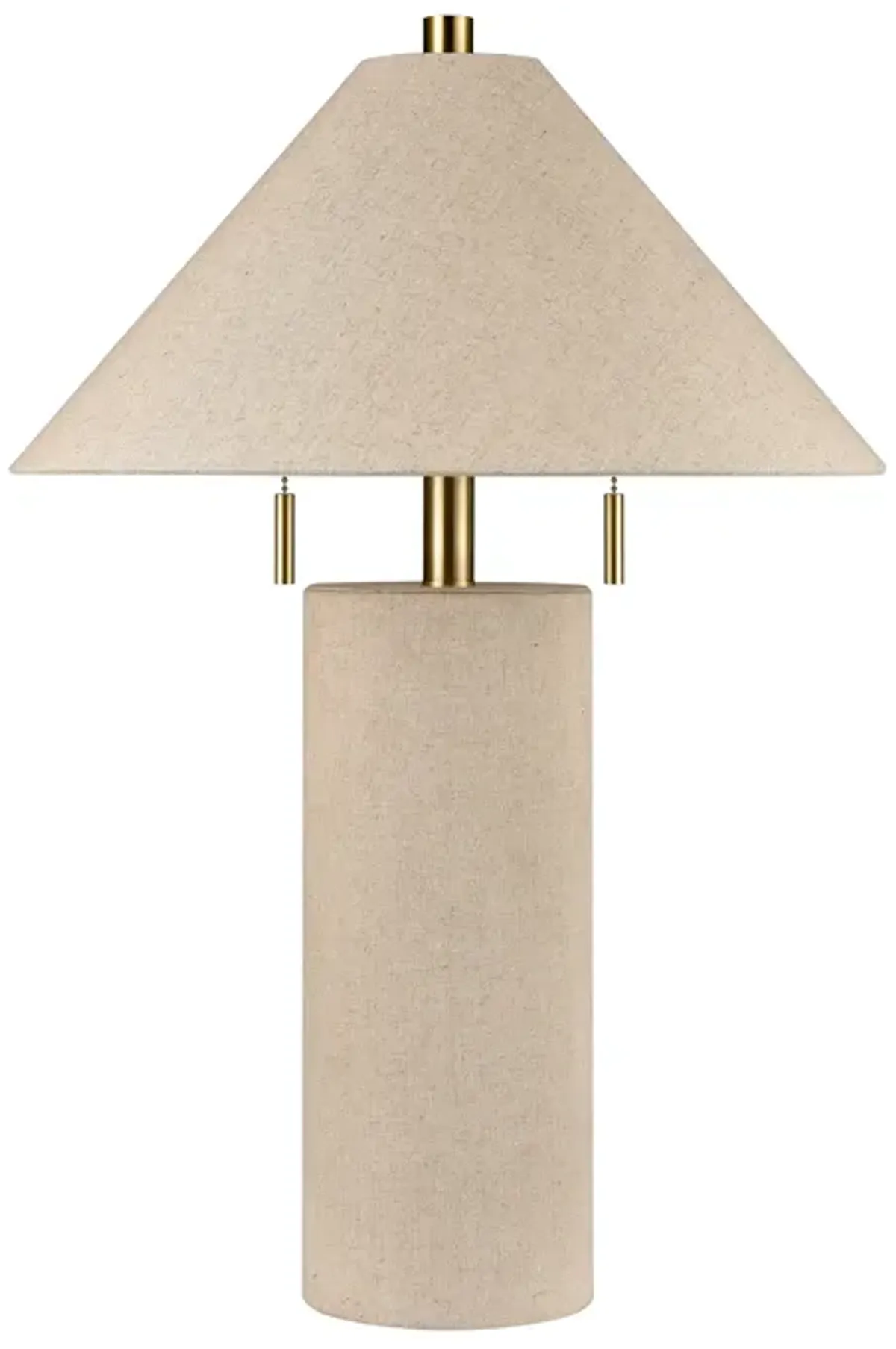 Blythe 26'' High 2-Light Table Lamp - Linen - Includes LED Bulbs