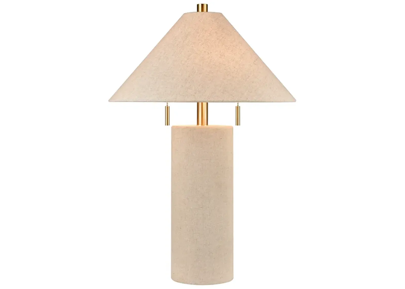 Blythe 26'' High 2-Light Table Lamp - Linen - Includes LED Bulbs