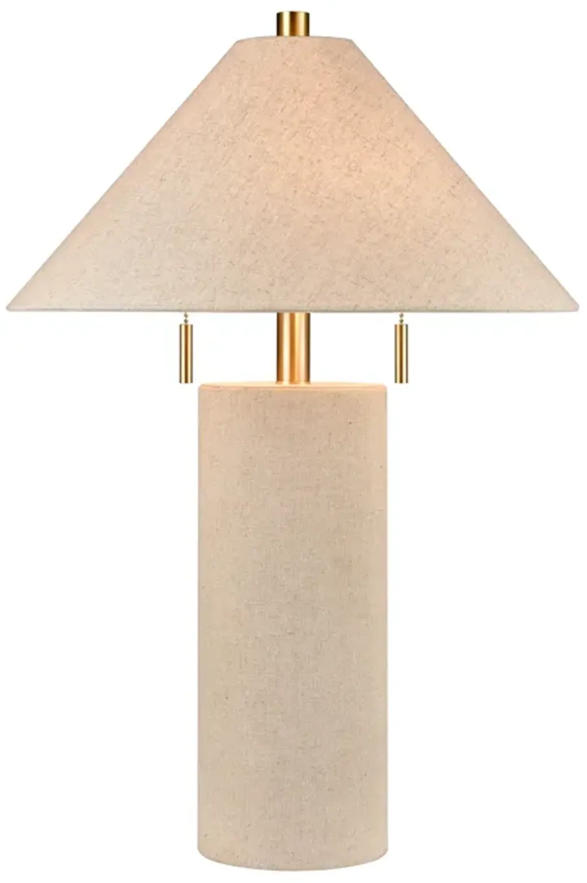 Blythe 26'' High 2-Light Table Lamp - Linen - Includes LED Bulbs