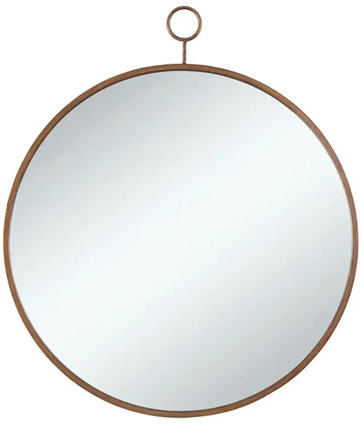 Alec round Mirror Gold