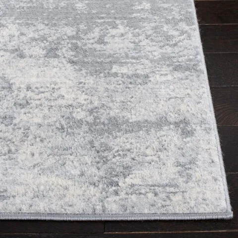 Brentwood 822 Grey / Ivory 2' X 4' Accent Powerloomed Rug