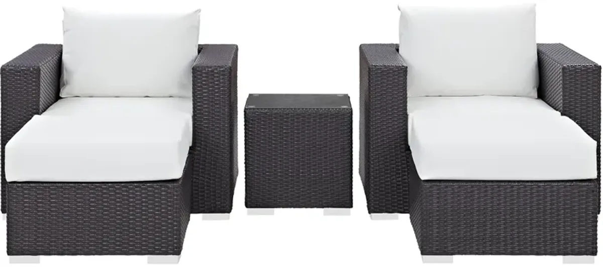 Convene 5-Piece Outdoor Armchair Set