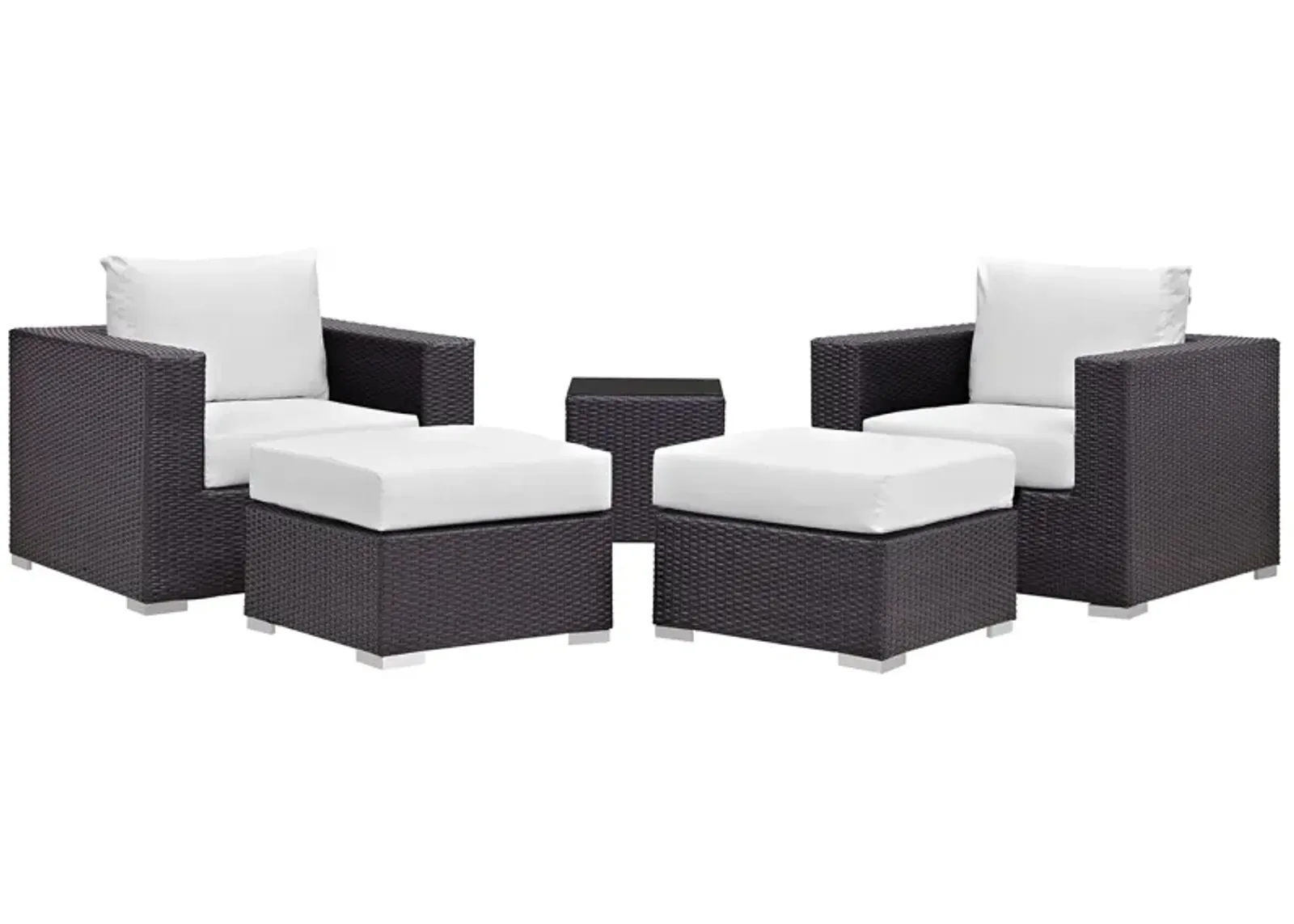 Convene 5-Piece Outdoor Armchair Set