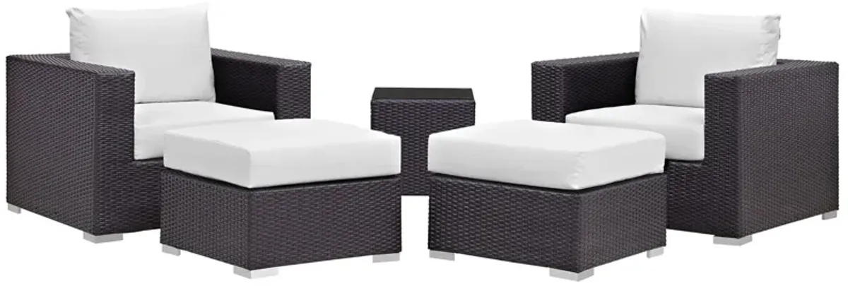 Convene 5-Piece Outdoor Armchair Set