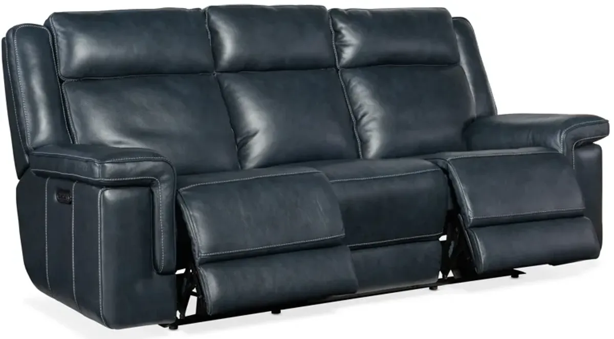 Montel Lay Flat Power Sofa with Power Headrest & Lumbar