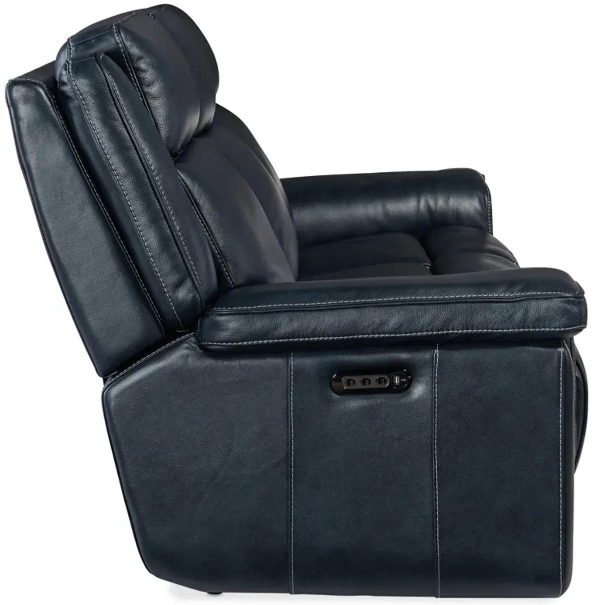 Montel Lay Flat Power Sofa with Power Headrest & Lumbar