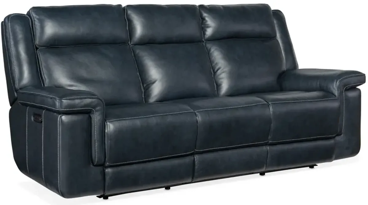 Montel Lay Flat Power Sofa with Power Headrest & Lumbar