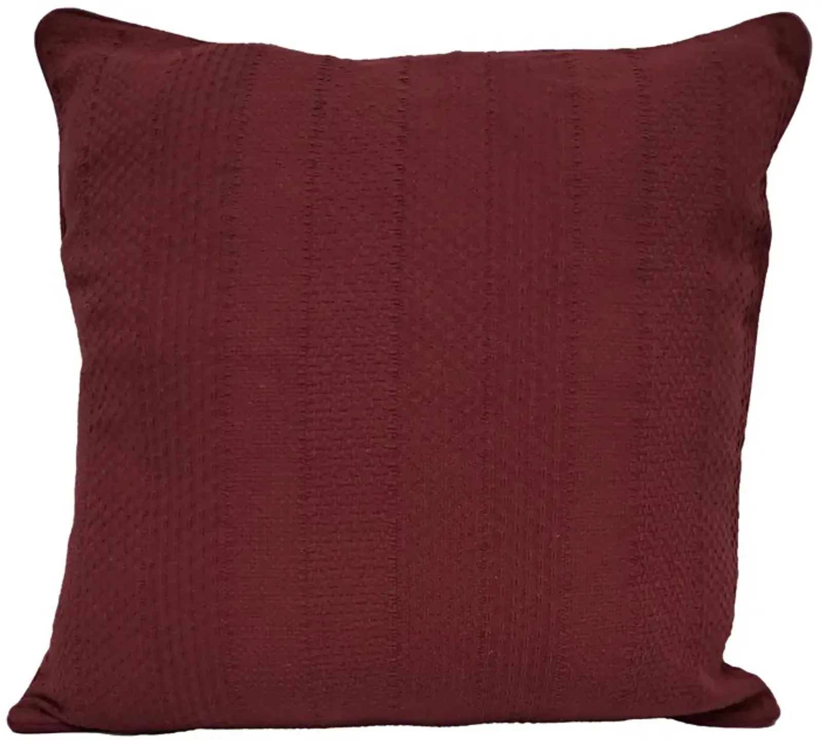 Sevie 22x22'' Pillow - Maroon