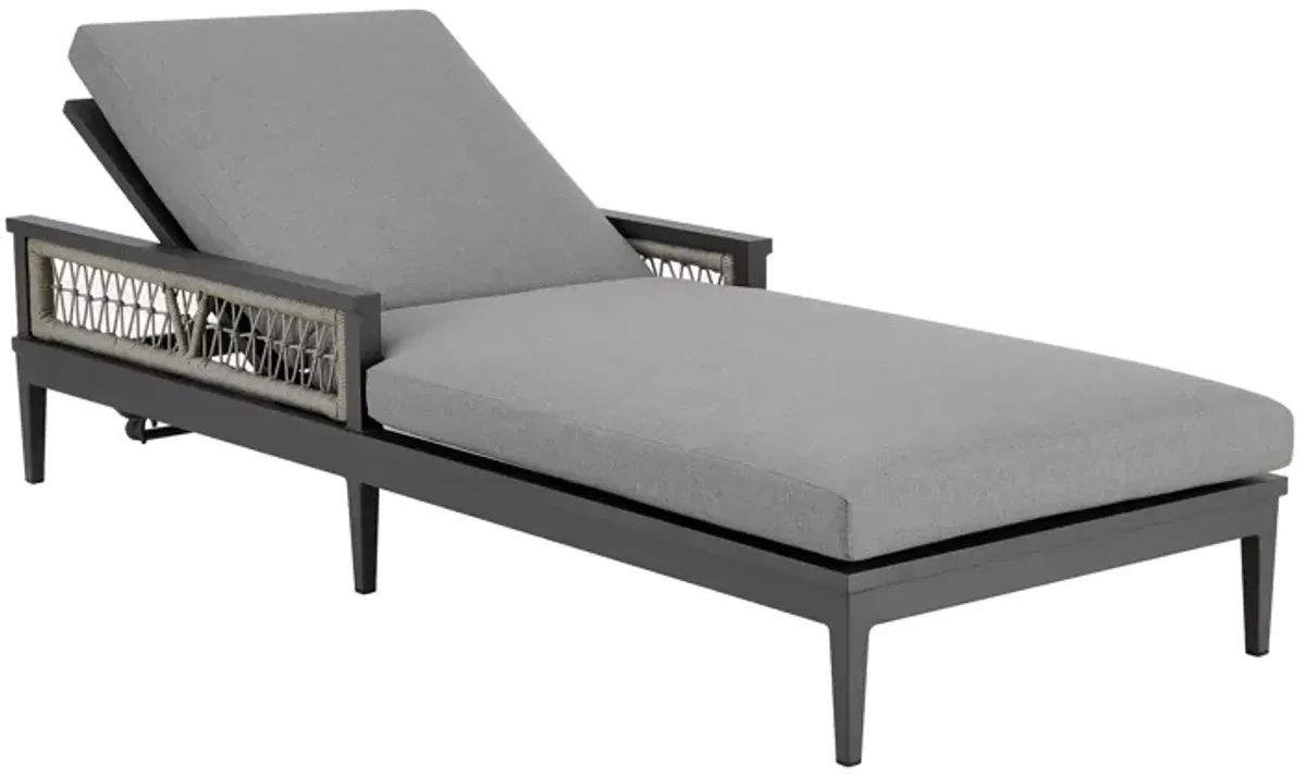 Zella Outdoor Patio Chaise Lounge Chair