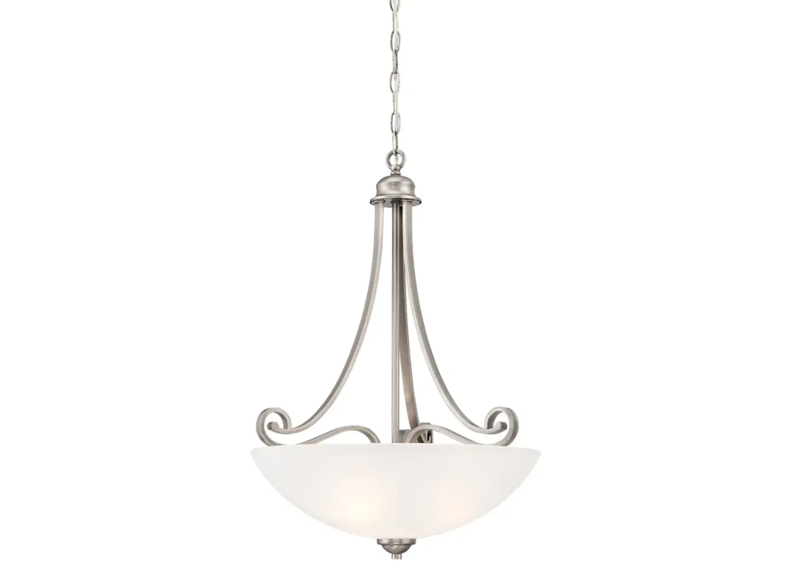 Haven 1-Light Pendant in Satin Pewter