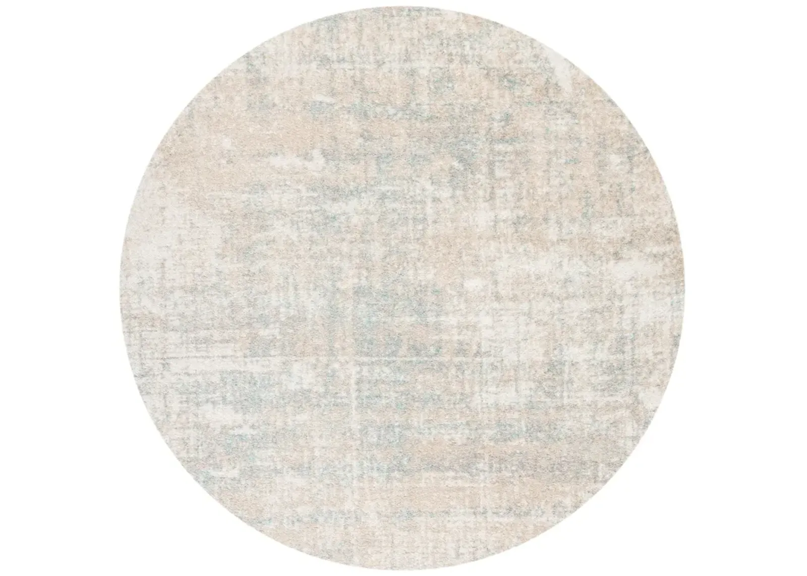 ADIRONDACK 207 BEIGE  3' x 3' Round Round Rug