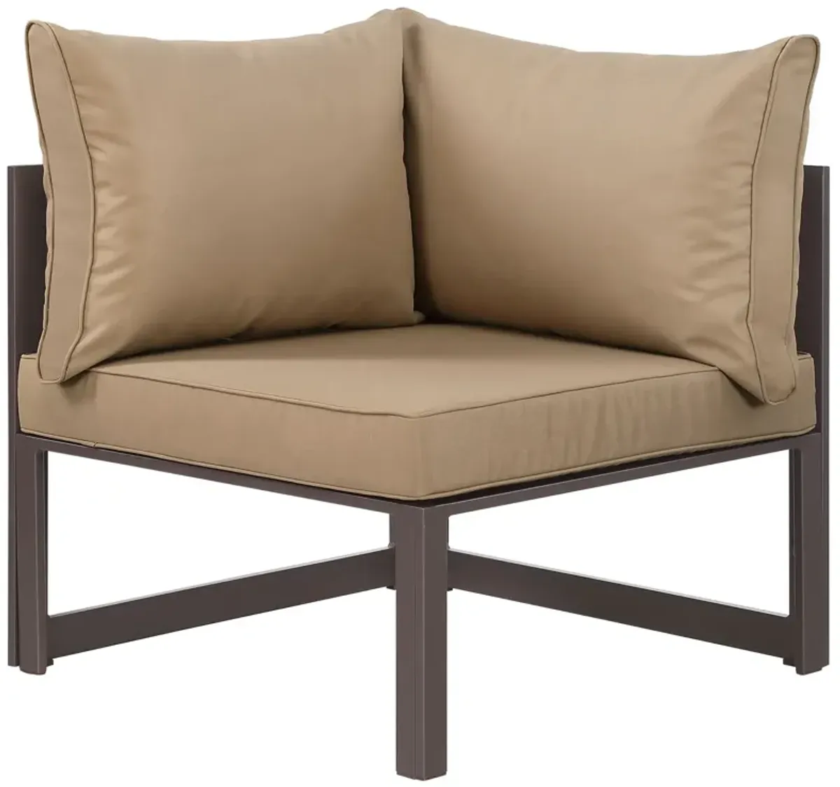 Fortuna Corner Outdoor Patio Armchair