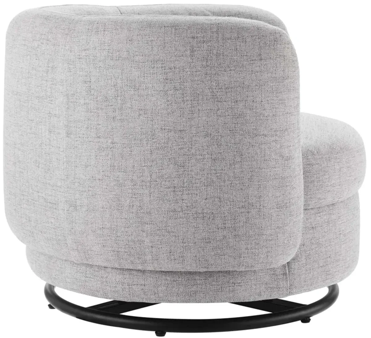 Relish Fabric Upholstered Upholstered Fabric Swivel Chair