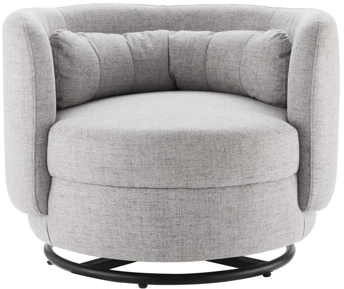 Relish Fabric Upholstered Upholstered Fabric Swivel Chair