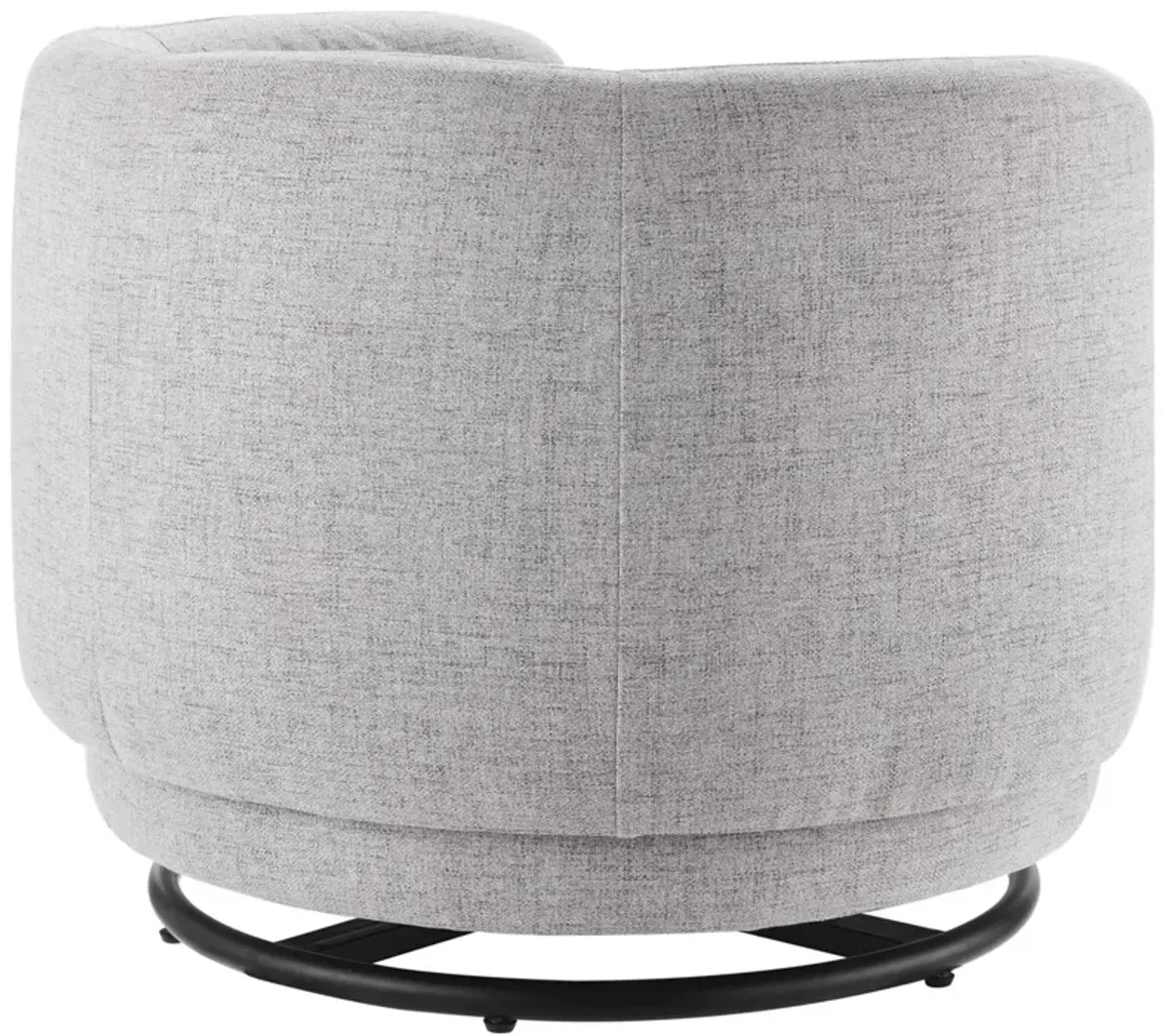 Relish Fabric Upholstered Upholstered Fabric Swivel Chair