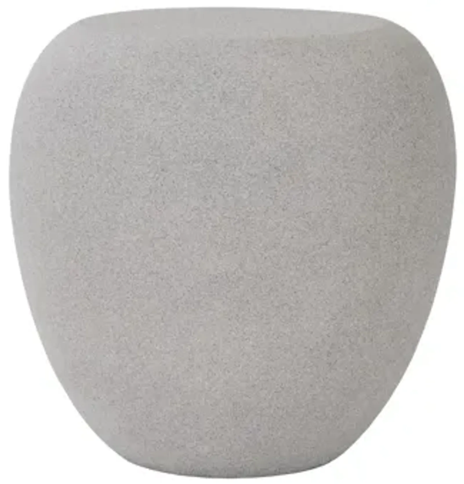 River Stone Side Table, Dark Granite