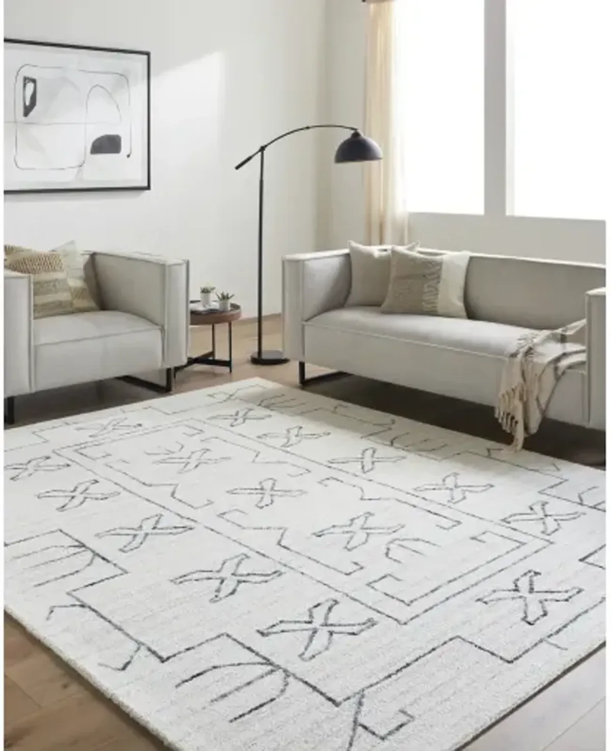 Jules JLS-2306 5' x 7'6" Hand Made Rug