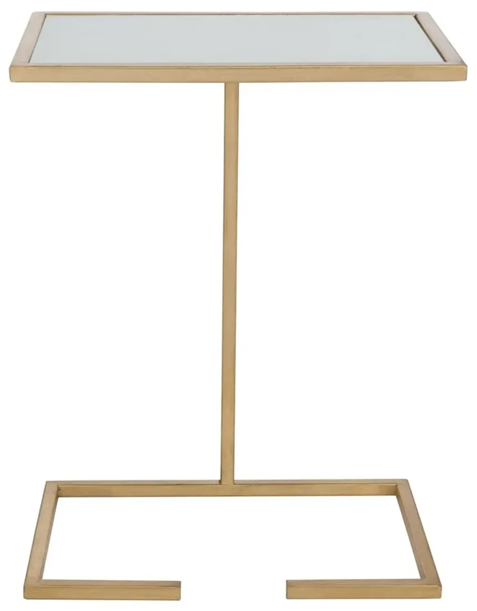 NEIL GOLD LEAF ACCENT TABLE