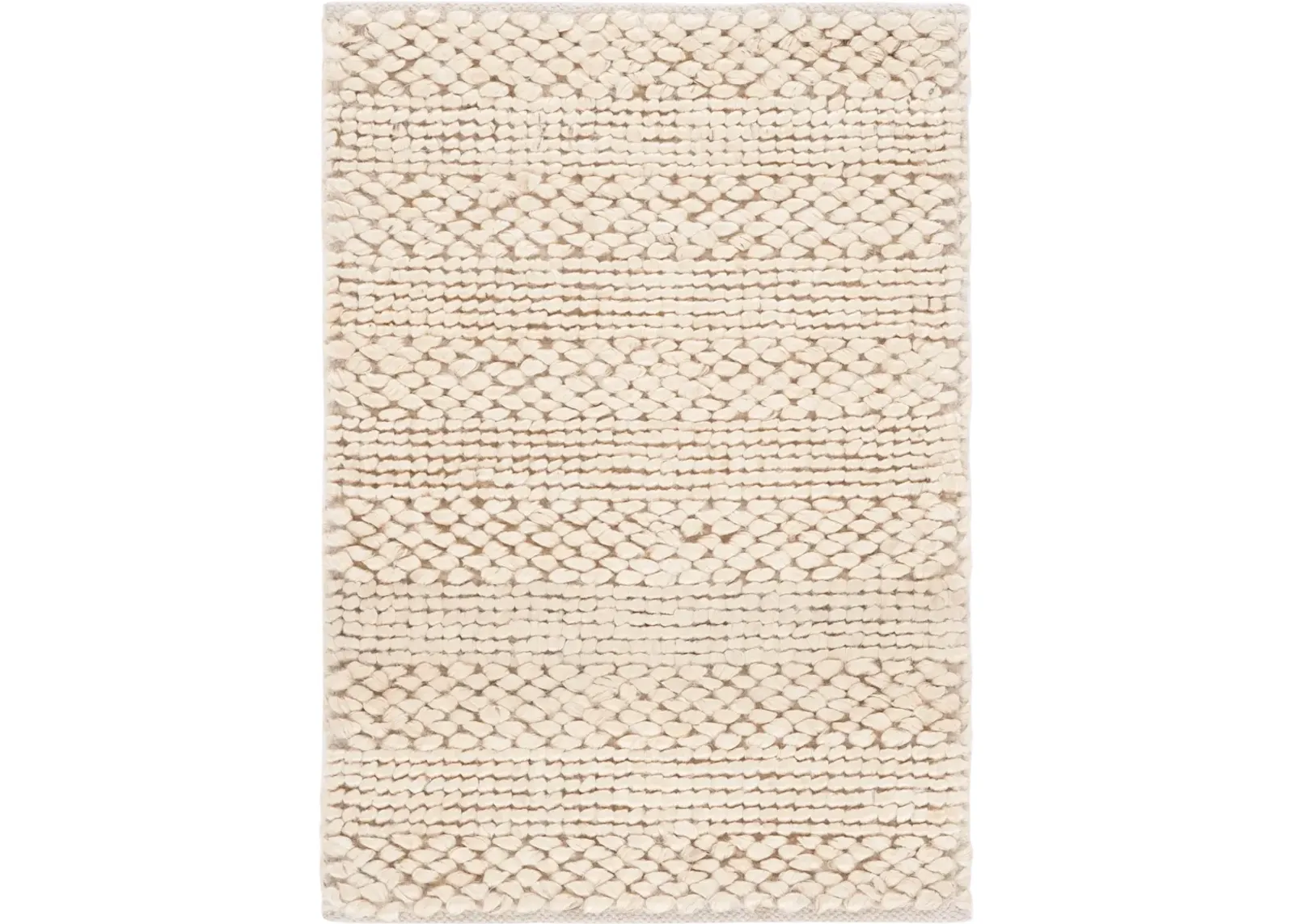 NATURAL FIBER 477 BLEACH 5' x 8' Medium Rectangle Rug