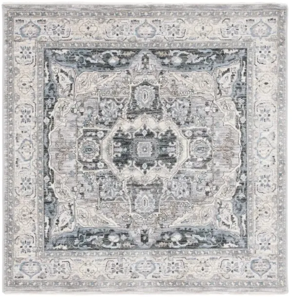 ARTIFACT 556 GREY  6'-7' X 6'-7' Square Square Rug
