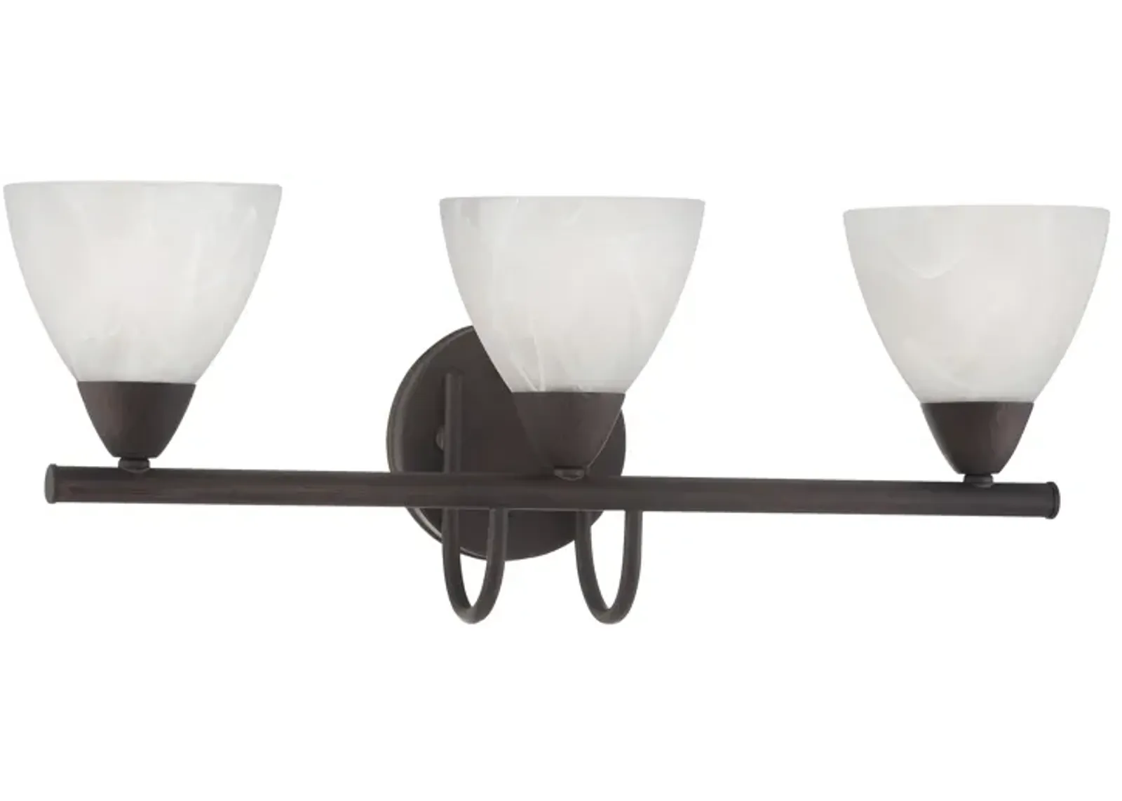 Tia 22.5" Wide 3-Light Vanity Light - Painted Bronze