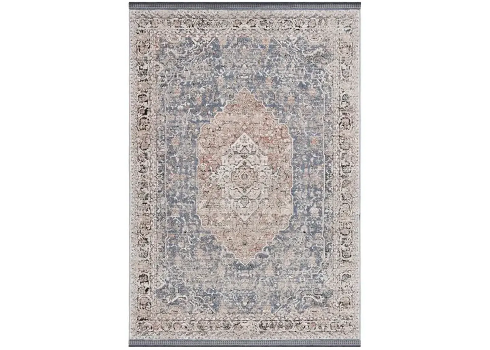 VIVALDI 565 Blue  4' X 6' Small Rectangle Rug