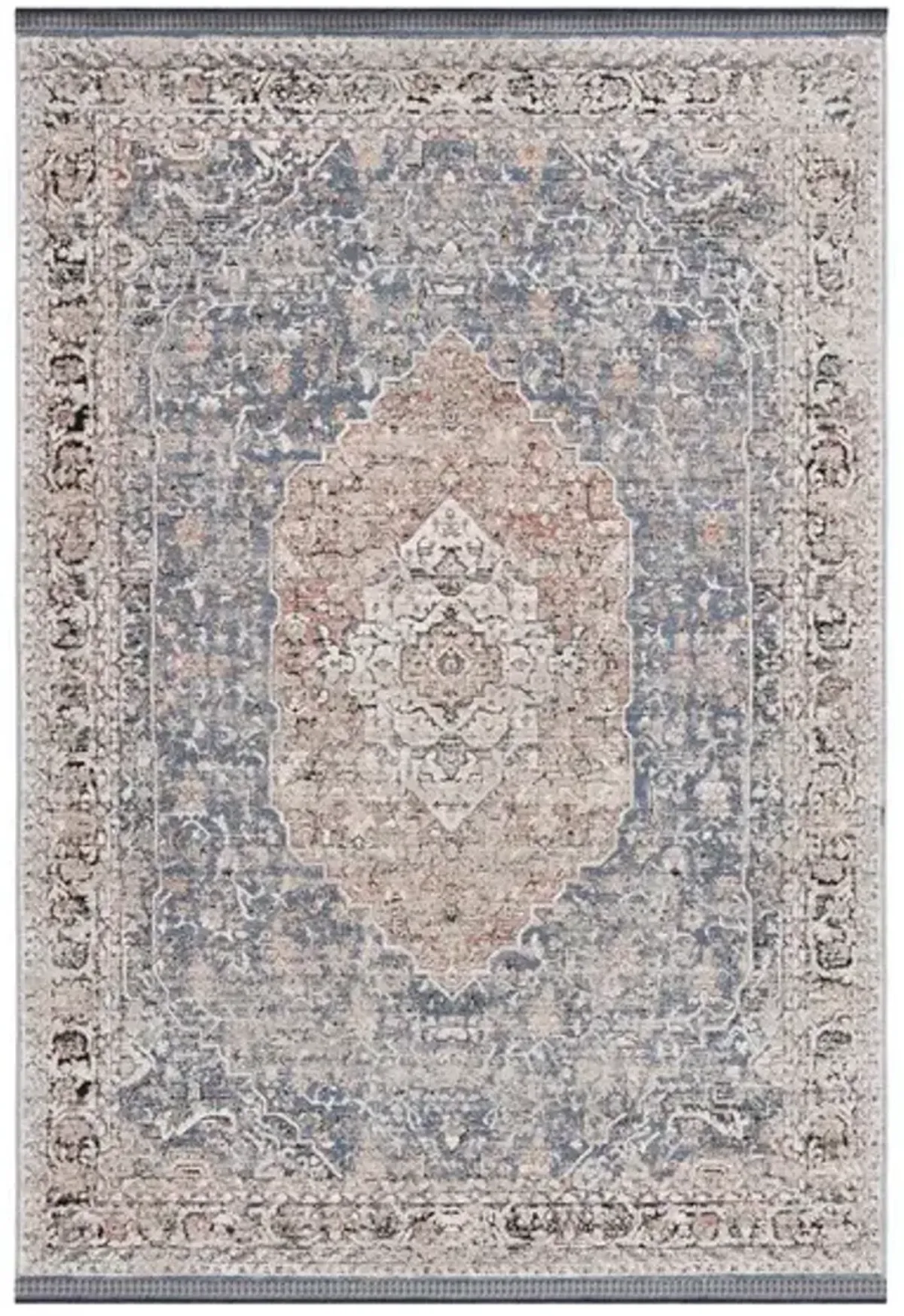 VIVALDI 565 Blue  4' X 6' Small Rectangle Rug