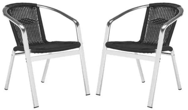Wrangell Indoor-Outdoor Stacking Armchair - Set Of 2